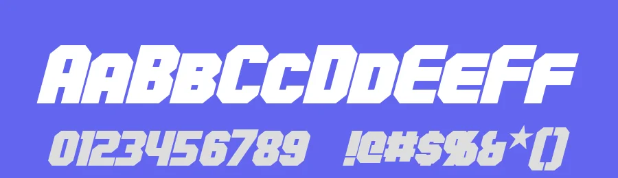 Hauser by Pixel Sagas — Display Font — thumbnail 3