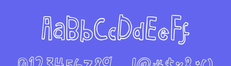 Havent Slept in Two Days by Kimberly Geswein — Decorative Font — thumbnail 3