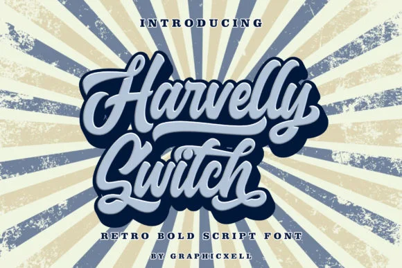 Haverlly Switch Font by Graphicxell — Script Handwritten Font