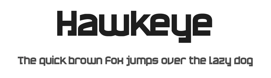 Hawkeye by Chequered Ink — Decorative Font