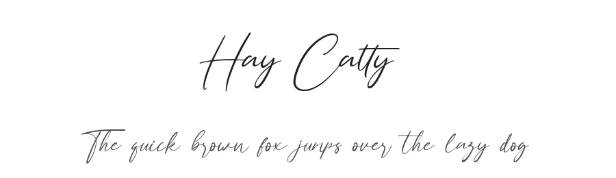 Hay Catty