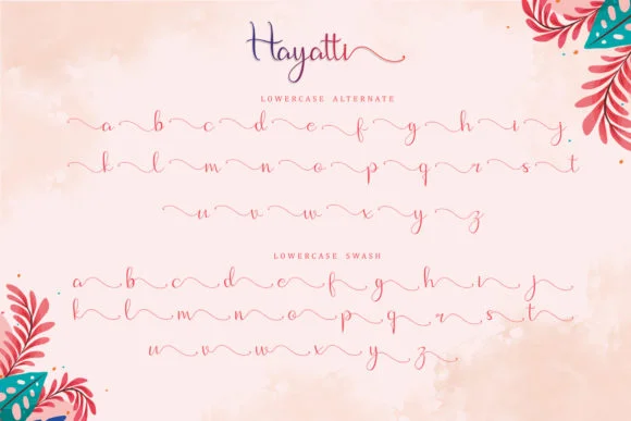 Hayatti Font by Sakha Design — Script Handwritten Font — thumbnail 7