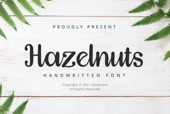 Hazelnuts Font by alpapranastudio — Script Handwritten Font