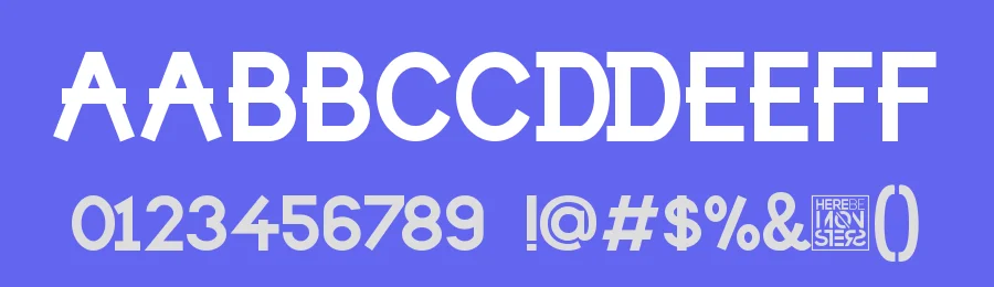 HBM Forista by Here Be Monsters — Sans Serif Font — thumbnail 3