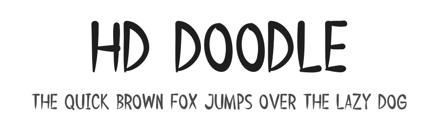 HD Doodle by Hendy Murti Sagita Pratama — Decorative Font