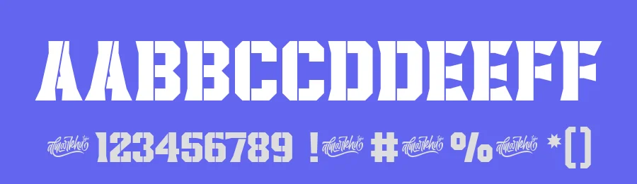 Headcorps by Almarkhatype — Decorative Font — thumbnail 3
