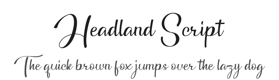 Headland Script