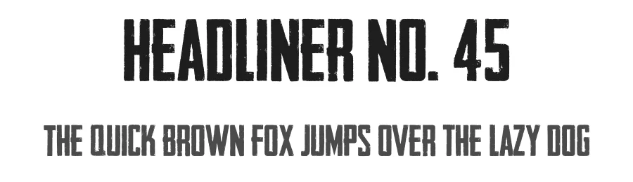 Headliner No. 45