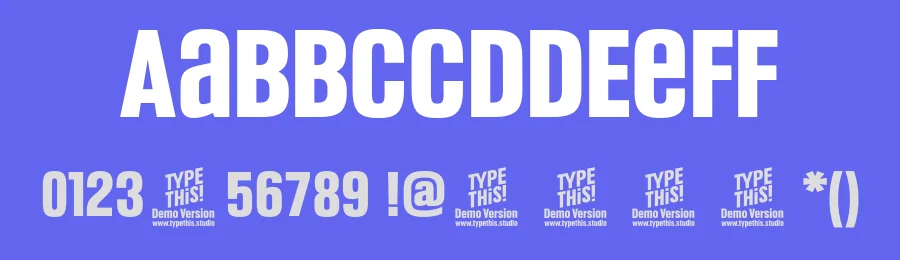Headlines Uni by Anita Jürgeleit — Sans Serif Font — thumbnail 3