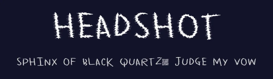 HeadShot by Xerographer Fonts — Script Handwritten Font — thumbnail 2