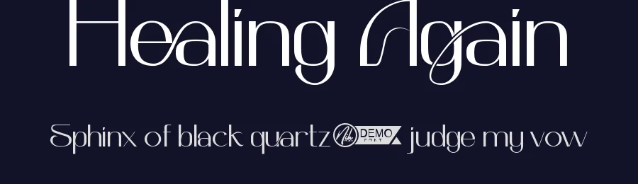 Healing Again by NihStudio — Sans Serif Font — thumbnail 2