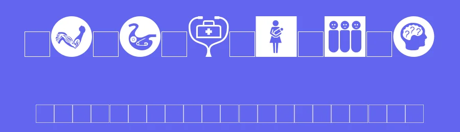 Healthcare Symbols by Jim Chiello — Dingbats Font — thumbnail 3