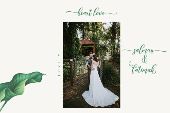 Heart Love Font by Amarlettering by Amarlettering — Script Handwritten Font — thumbnail 2