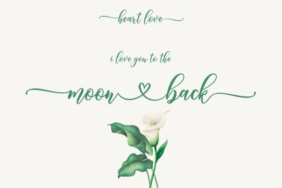 Heart Love Font by Amarlettering by Amarlettering — Script Handwritten Font — thumbnail 3