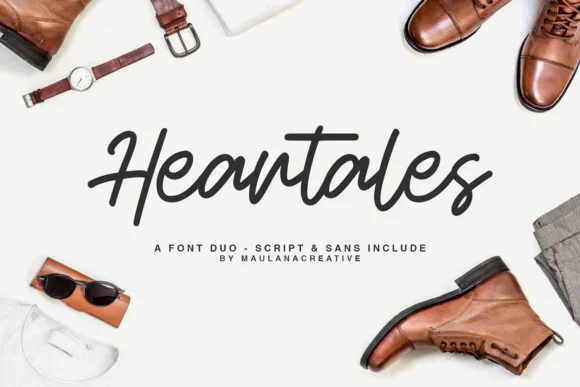 Heartales Font by Maulana Creative — Script Handwritten Font
