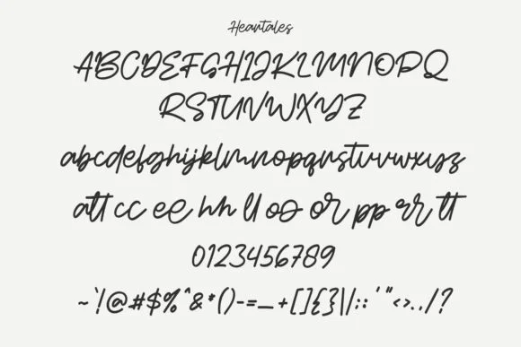 Heartales Font by Maulana Creative — Script Handwritten Font — thumbnail 7