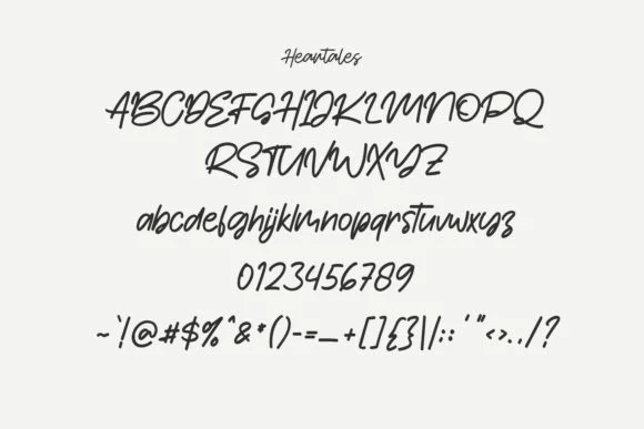 Heartales Font by Maulana Creative — Script Handwritten Font — thumbnail 8