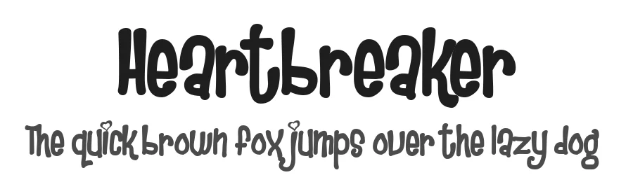 Heartbreaker by Fontalicious — Decorative Font
