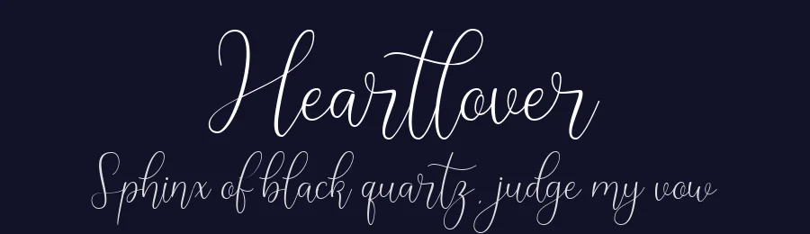 Heartlover by Haffa Studio — Script Handwritten Font — thumbnail 2