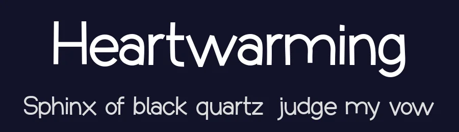 Heartwarming by Hanna Bie — Decorative Font — thumbnail 2