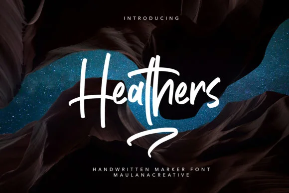 Heathers Font by Maulana Creative — Script Handwritten Font