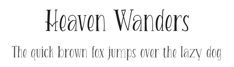 Heaven Wanders