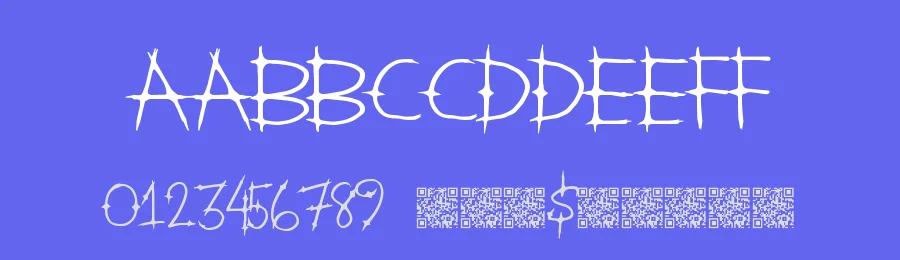 Heaven Gate by Xerographer Fonts — Decorative Font — thumbnail 3