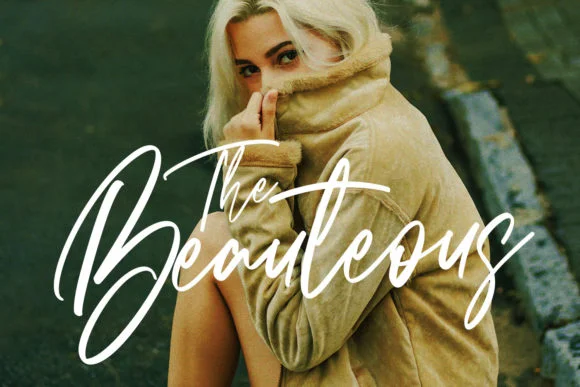 Heavenllys Font by Maulana Creative — Script Handwritten Font — thumbnail 9