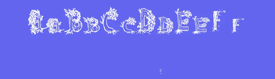 Heavenly Rooted by Hannah Booe — Decorative Font — thumbnail 3