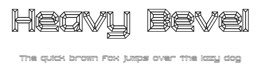 Heavy Bevel