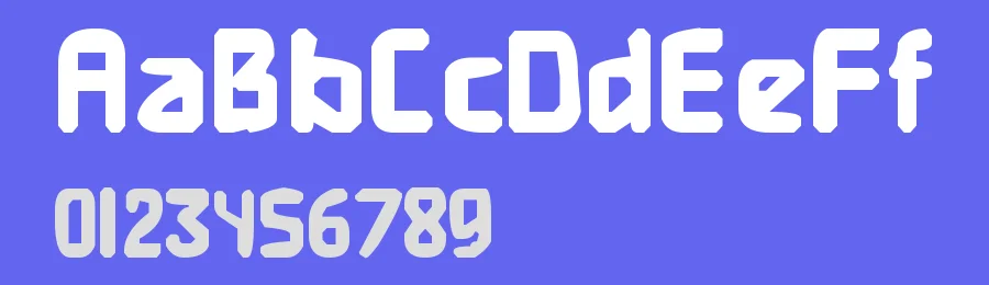 Heavy Weight Gamer by Extermin8tor — Decorative Font — thumbnail 3