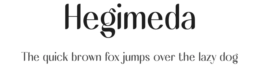 Hegimeda by Storytype Studio — Sans Serif Font