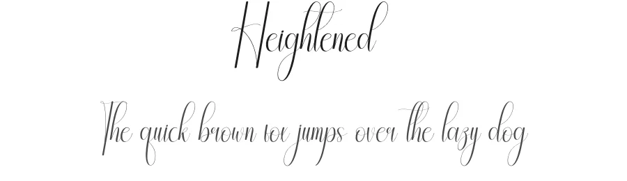 Heightened