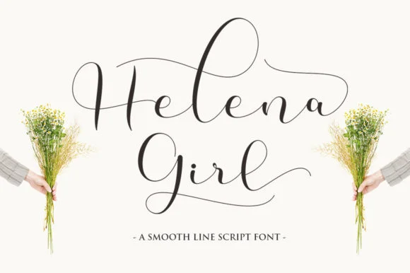 Helena Girl Font by Struggle Studio — Script Handwritten Font