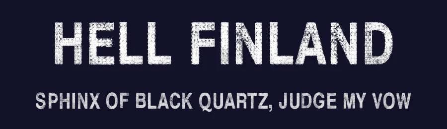 Hell Finland by Juha Korhonen — Decorative Font — thumbnail 2