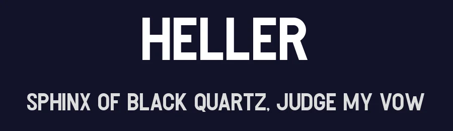 Heller by Angin Studio — Sans Serif Font — thumbnail 2