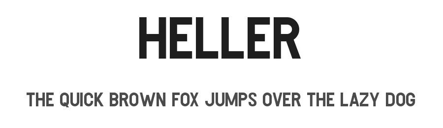 Heller by Angin Studio β Sans Serif Font