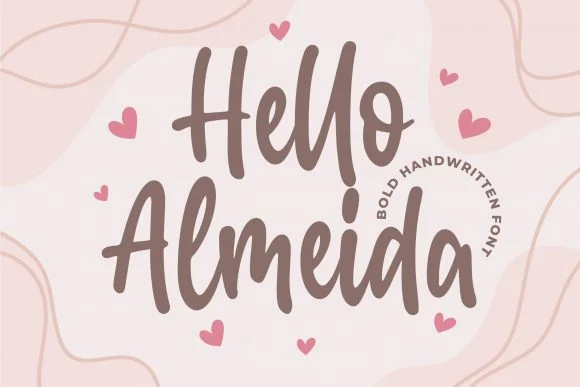 Hello Almeida Font by Blankids Studio — Script Handwritten Font