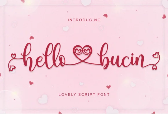 Hello Bucin Font by Sealoung — Script Handwritten Font