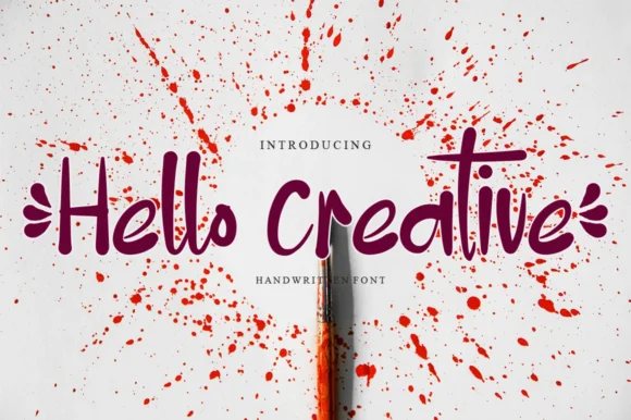 Hello Creative Font by Garcio — Script Handwritten Font