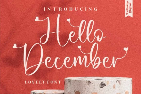 Hello December Font by Letterena Studios — Script Handwritten Font