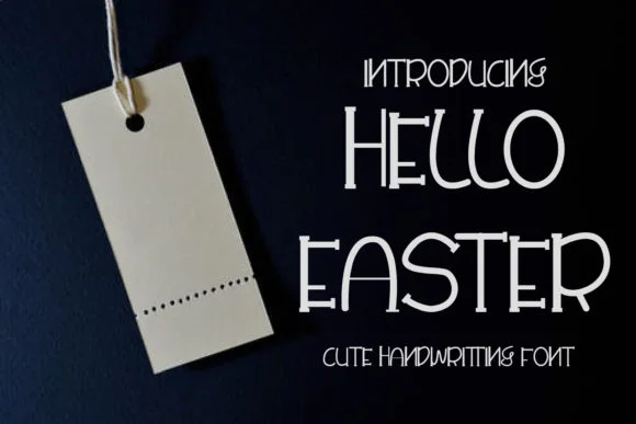 Hello Easter Font by Mahesa Design — Script Handwritten Font