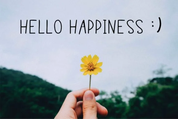Hello Happiness Font by Danika D. — Script Handwritten Font