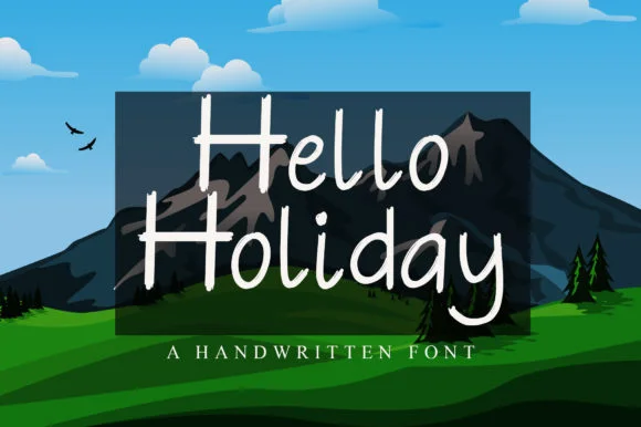 Hello Holiday Font by najmustsaqib.creator by najmustsaqib.creator — Wedding Font