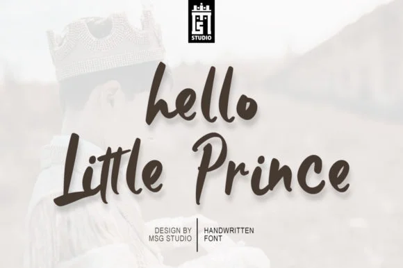 Hello Little Prince Font by masinong — Script Handwritten Font