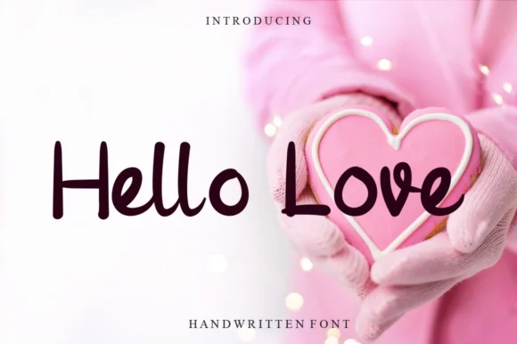 Hello Love Font by Garcio — Script Handwritten Font