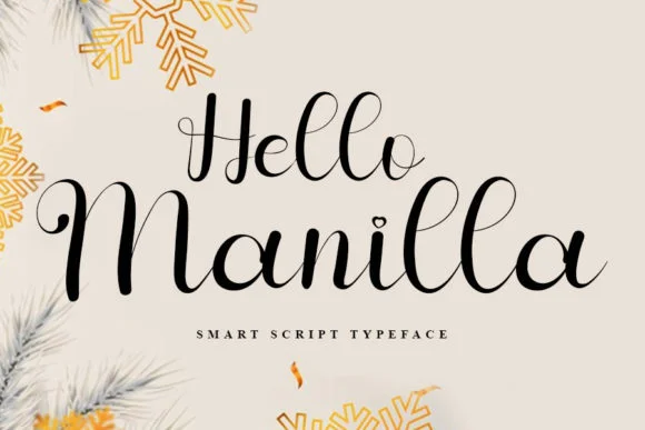 Hello Manilla Font by FreshTypeINK — Script Handwritten Font