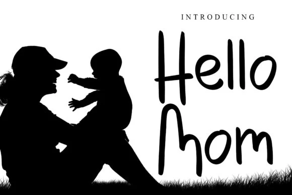 Hello Mom Font by GiaLetter — Script Handwritten Font