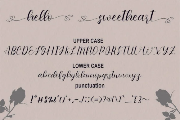 Hello Sweetheart Font by Letterstype — Script Handwritten Font — thumbnail 3