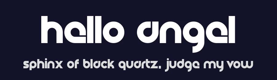 Hello Angel by Hawtpixel — Display Font — thumbnail 2